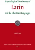 Etymological dictionary of Latin and the other Italic languages