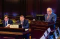 Виктор Садовничий выступает на расширенном заседании Совета Российского союза ректоров. 2023