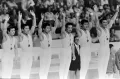 Мужская сборная Японии по спортивной гимнастике с золотыми медалями. Монреаль. 1976