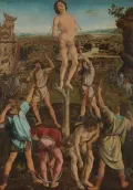 Антонио дель Поллайоло. Казнь святого Себастьяна. 1475