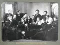 Антон Чехов с участниками спектакля «Чайка». 1899