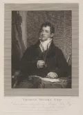 Портрет Томаса Мура. Гравюра Джона Бёрнета по картине Мартина Арчера Ши. 1820