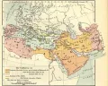 Карта Арабского халифата. 750