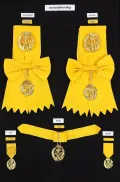 Знаки отличия пяти степеней Королевского ордена Монисерапхон