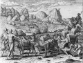 Перевозка серебра из рудников Потоси через Анды