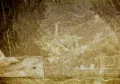Геоглиф с изображением птицы на плато Наска