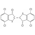 Структурная формула 4,4ʼ,7,7ʼ-тетрахлортиоиндиго