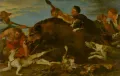 Охота на кабана. Ок. 1618–1620. Художники: Франс Снейдерс, Антонис ван Дейк
