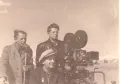 Юрий Екельчик (крайний справа) на съёмках фильма «Сталинградская битва». 1949