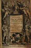 Прокопий Кесарийский. О войнах. Аугсбург, 1607. Титульный лист