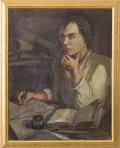 Николай Кирьянов. Портрет Ивана Ползунова. 1945–1950