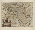 Ян Янсон. Карта Османской империи. 1645