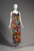Платье с портретами Мэрилин Монро и Джеймса Дина. Дизайнер Джанни Версаче. 1991