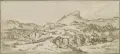 Иоганн Вольфганг Гёте. Горный итальянский пейзаж. Ок. 1787