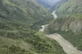 Долина реки Каука, разделяющая Западную и Центральную Кордильеры Анд (Колумбия)