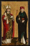 Мастер из Эггенбурга. Святой Адальберт и святой Прокопий. Тироль (Австрия). Ок. 1490–1500