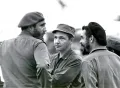 Слева направо: Фидель Кастро, Рауль Кастро и Че Гевара. Гавана (Куба). 1961