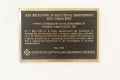 Мемориальная доска Milestones, установленная IEEE у входа в Мемориальный музей-лабораторию А. С. Попова СПбГЭТУ. Май 2005
