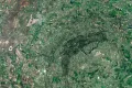 Спутниковый снимок астроблемы Вредефорт. Март 2020