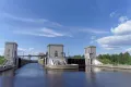 Городецкий шлюз на Волге, Горьковское водохранилище (Нижегородская область)