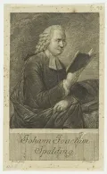 Иоганн Давид Шлойен Старший. Портрет Иоганна Иоахима Шпальдинга. 1766