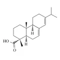 Структурная формула абиетиновой кислоты