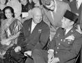 Первый секретарь ЦК КПСС Никита Хрущёв и президент Индонезии Сукарно. Москва. 7 июня 1961