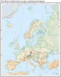 Река Инн и её бассейн на карте зарубежной Европы
