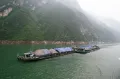 Перевозка грузов по реке Янцзы (Китай)