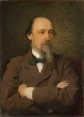 Иван Крамской. Портрет Николая Некрасова. 1877