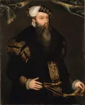 Портрет короля Швеции Густава I Вазы. Приписывается Корнелиусу Арендцу