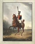 Александр Зауервейд. Офицер лейб-гвардии Павловского полка. 1810-е гг.