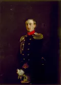 Сергей Зарянко. Портрет неизвестного (Великий князь Николай Николаевич Старший). 1853