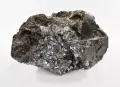 Свинцово-цинковая руда: срастание крупных зёрен и фрагментов кристаллов сфалерита и галенита