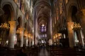 Интерьер собора Парижской Богоматери. 1163–1267. Завершён ок. 1344