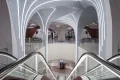 Интерьер станции метро, Доха. 2012–2019. Архитектурное бюро UNStudio