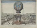 Клод-Луи Дере. Запуск Монгольфьера. 1783