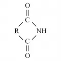 Структурная формула циклических имидов карбоновых кислот