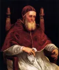 Тициан. Портрет папы Римского Юлия II. 1545–1546. Копия работы Рафаэля