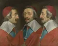 Филипп де Шампень и мастерская. Тройной портрет Армана Жана дю Плесси, герцога де Ришельё. Ок. 1642