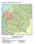 Территория современной Белоруссии в 1236 г.
