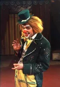 Анатолий Марчевский в цирковом спектакле «Здравствуй, клоун!». 1979