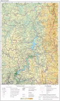 Общегеографическая карта Пермского края