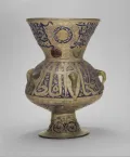 Стеклянная лампа султана Баркука. Мамлюкский султанат. Ок. 1382–1399