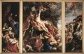 Питер Пауль Рубенс. Триптих «Воздвижение креста». 1609–1610