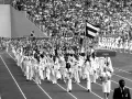 Спортивная делегация Кубы на церемонии открытия Олимпийских игр в Монреале. 1976