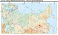 Система горных хребтов Олёкминский Становик на карте России