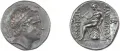 Монета Антиоха III Великого, серебро