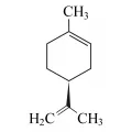 Структурная формула (R)-лимонена