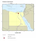 Саккара на карте Египта